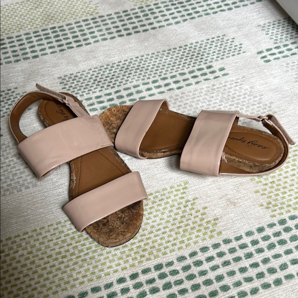 Women's Pink beige strappy Sandals